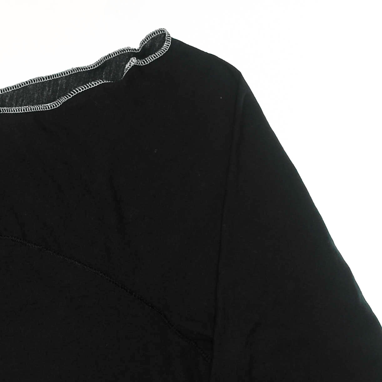Black Reversible Crop Top