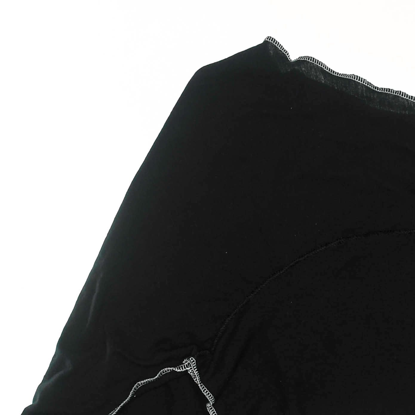 Black Reversible Crop Top