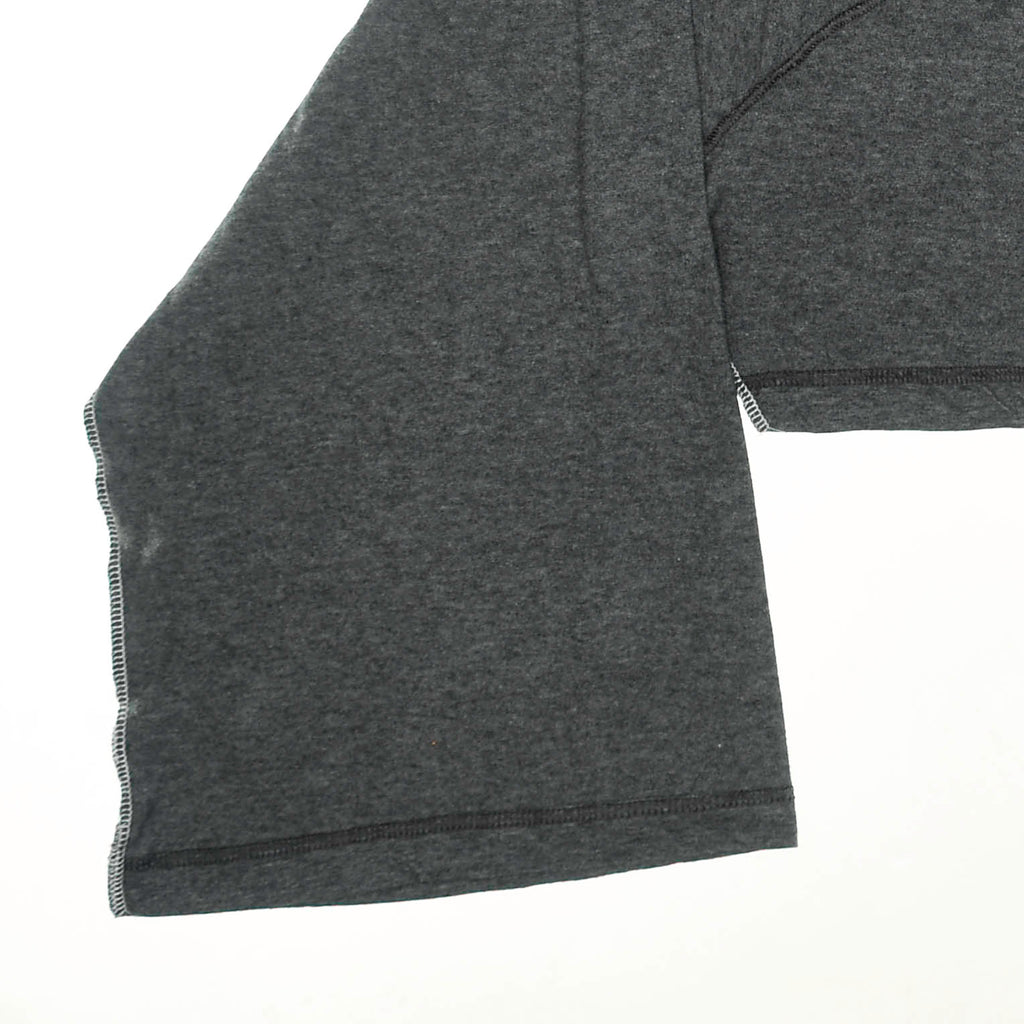 Gray Reversible Crop Top