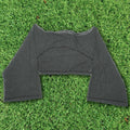 Gray Reversible Crop Top