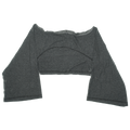 Gray Reversible Crop Top