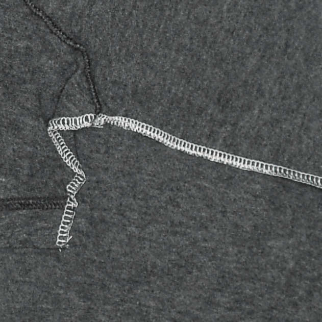 Gray Reversible Crop Top