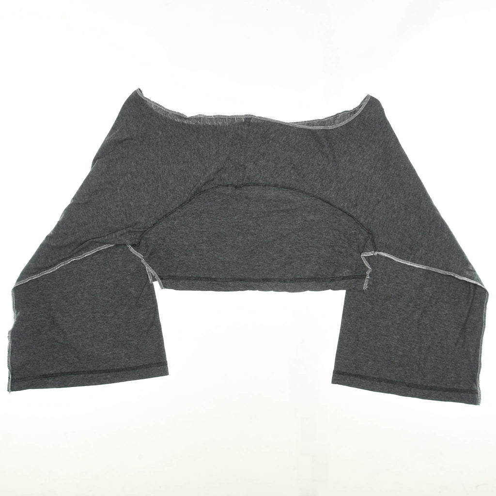 Gray Reversible Crop Top