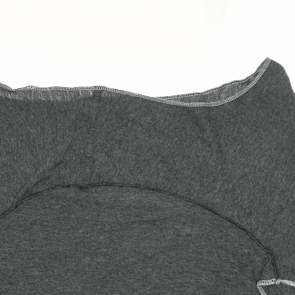 Gray Reversible Crop Top