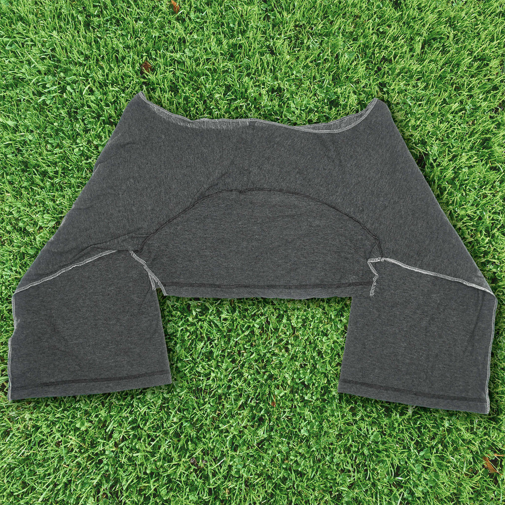Gray Reversible Crop Top