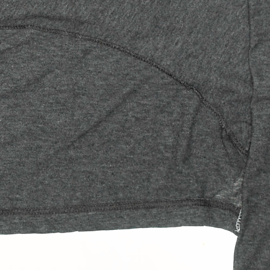 Gray Reversible Crop Top