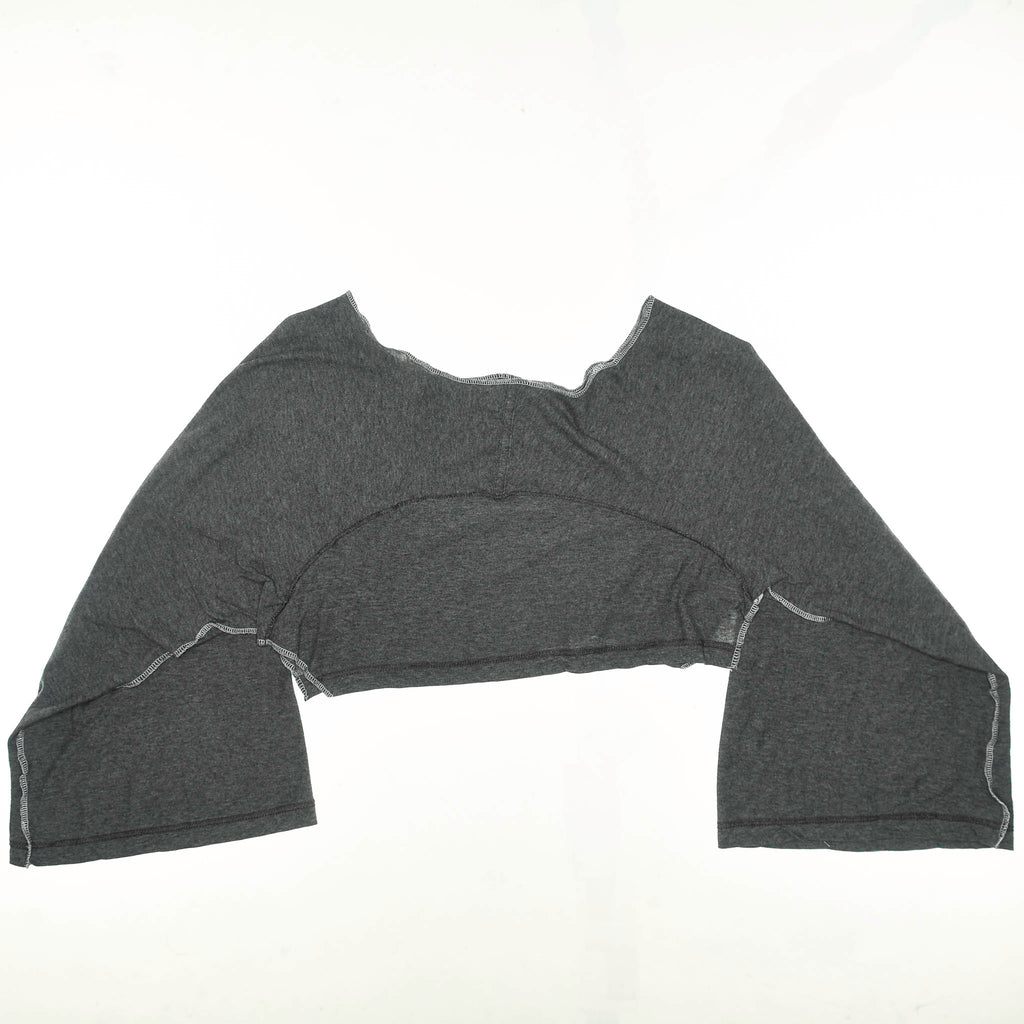 Gray Reversible Crop Top