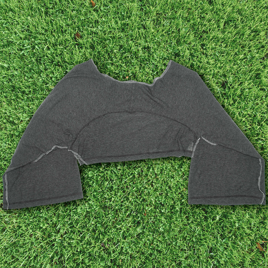 Gray Reversible Crop Top