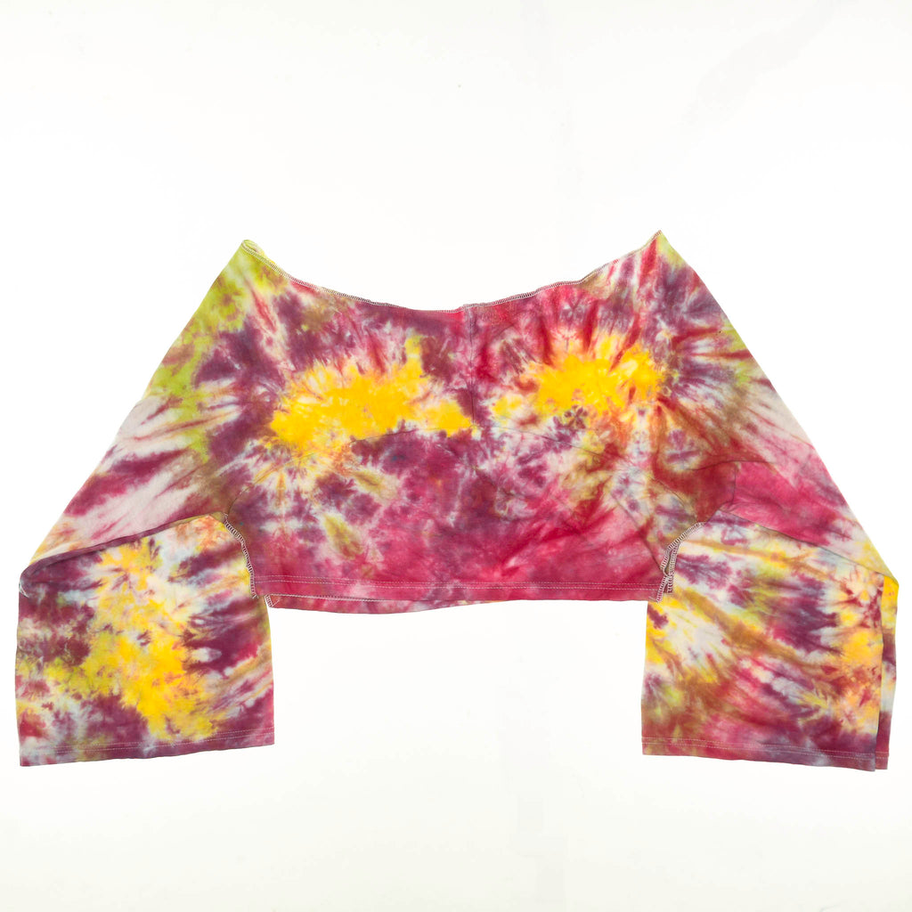 Vibrant Tie Dye Reversible Crop Top