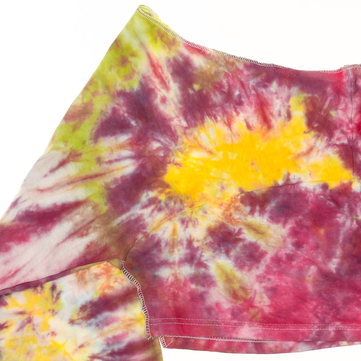 Vibrant Tie Dye Reversible Crop Top