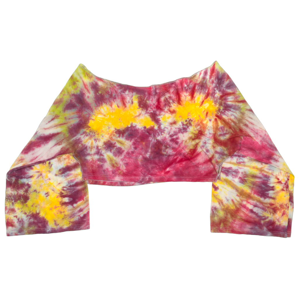 Vibrant Tie Dye Reversible Crop Top