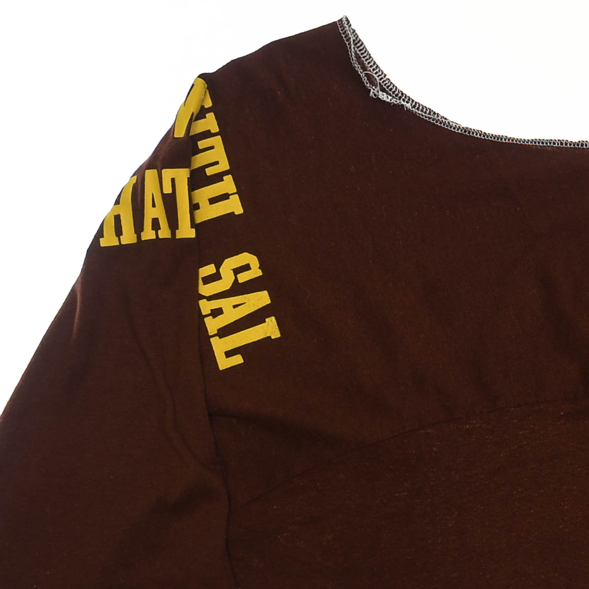 Maroon Reversible Crop Top