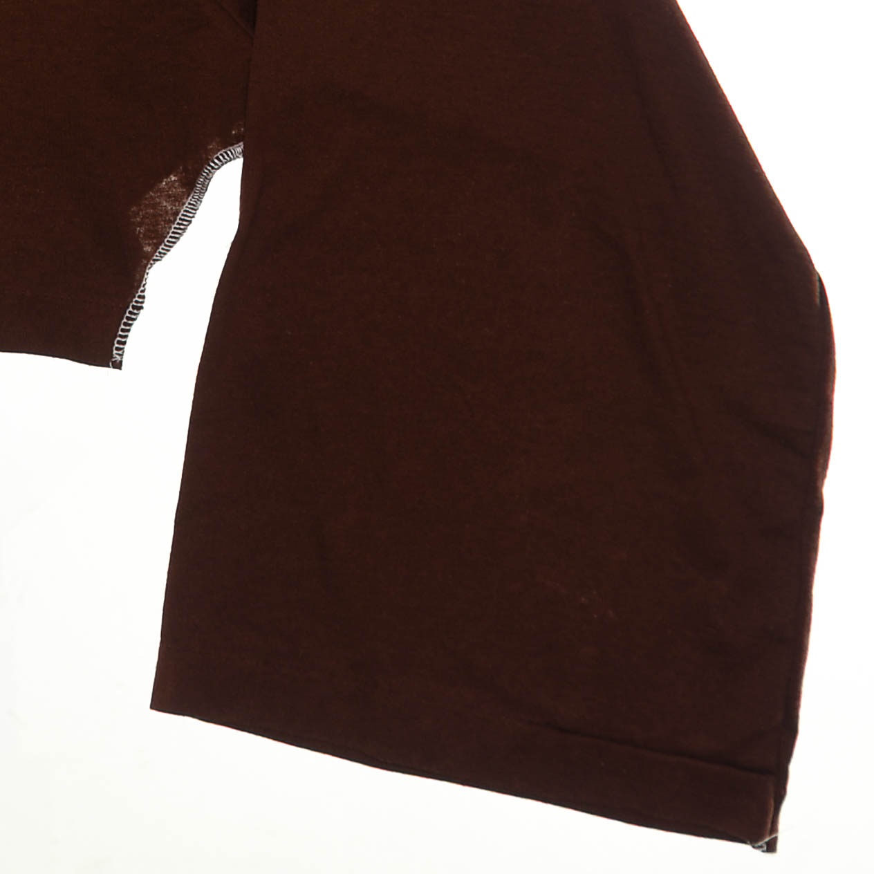 Maroon Reversible Crop Top