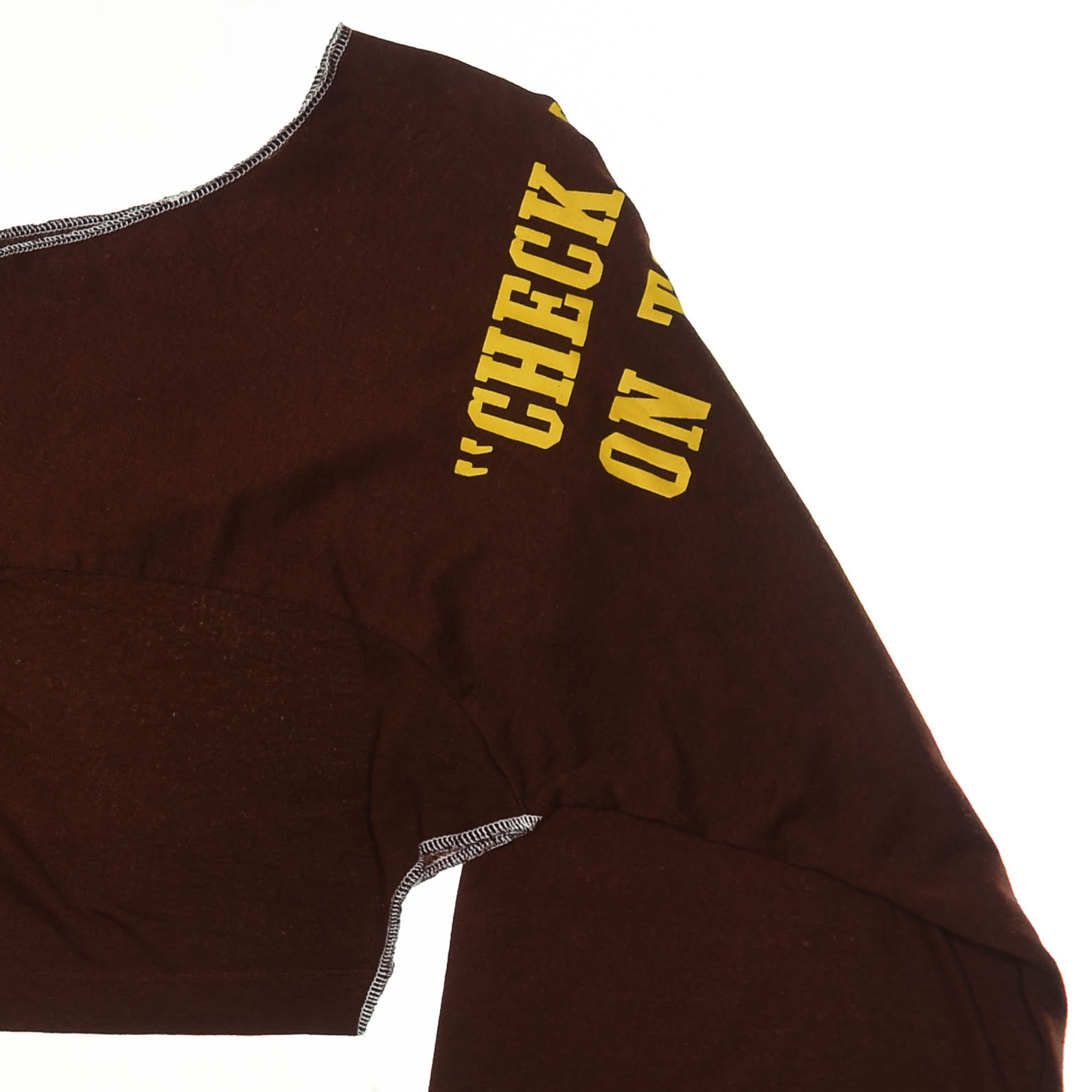 Maroon Reversible Crop Top