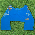 Michigan Cycling Reversible Crop Top