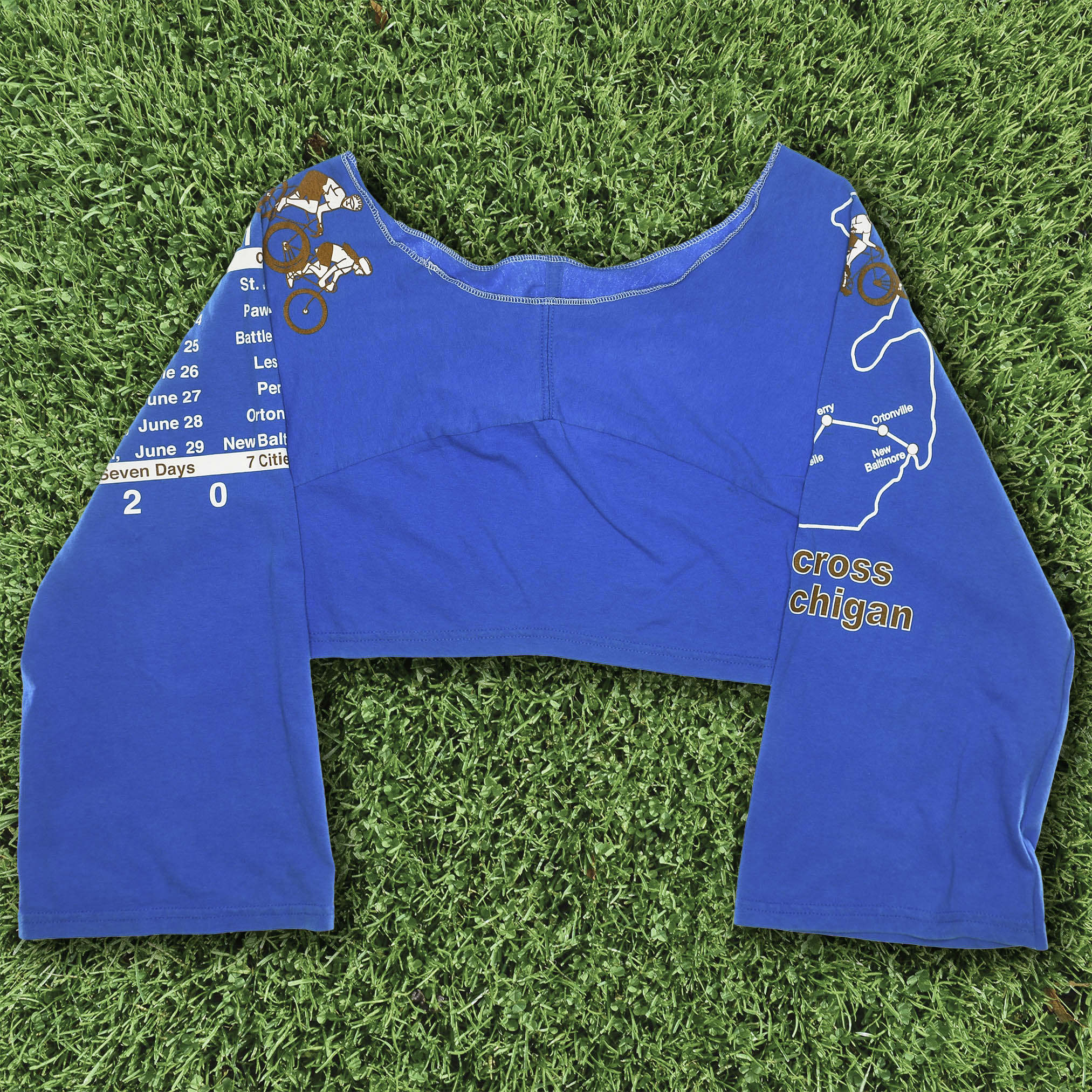 Cycling Reversible Crop Top