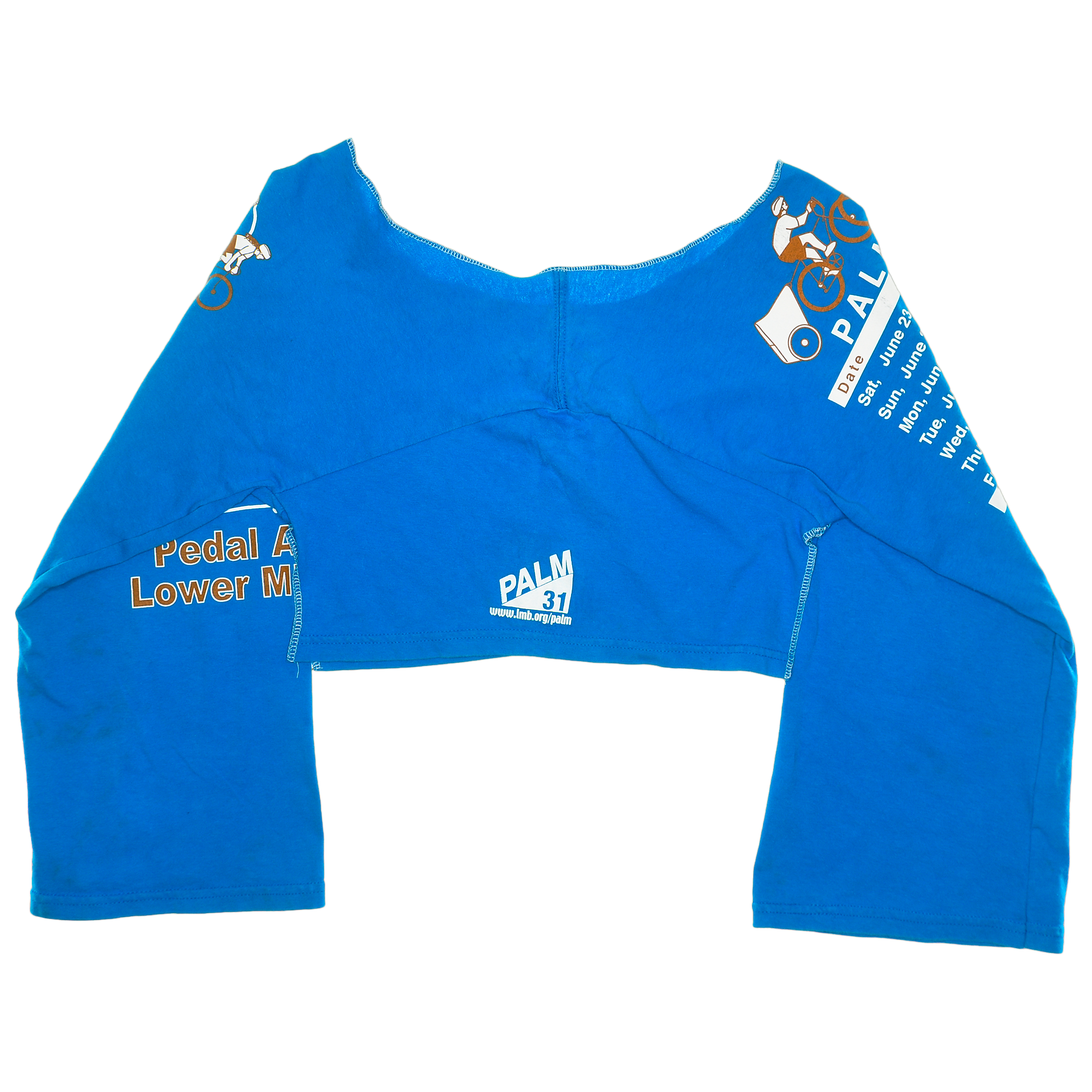 Michigan Cycling Reversible Crop Top
