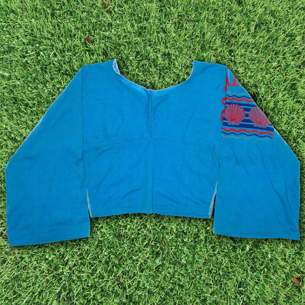 Bahamas Tourist Reversible Crop Top