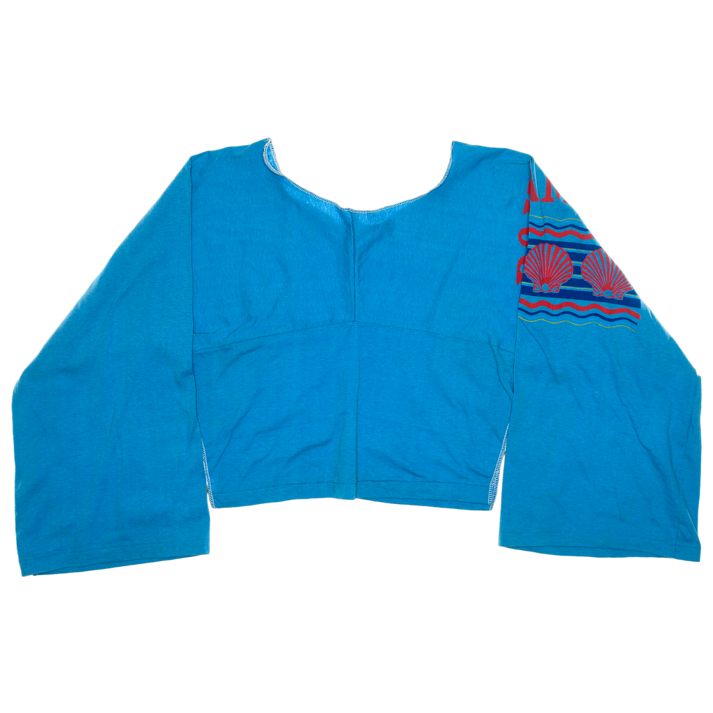Bahamas Tourist Reversible Crop Top