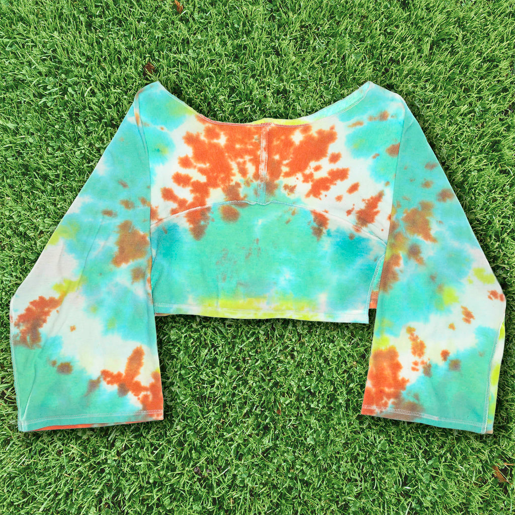 Tie Dye Reversible Crop Top