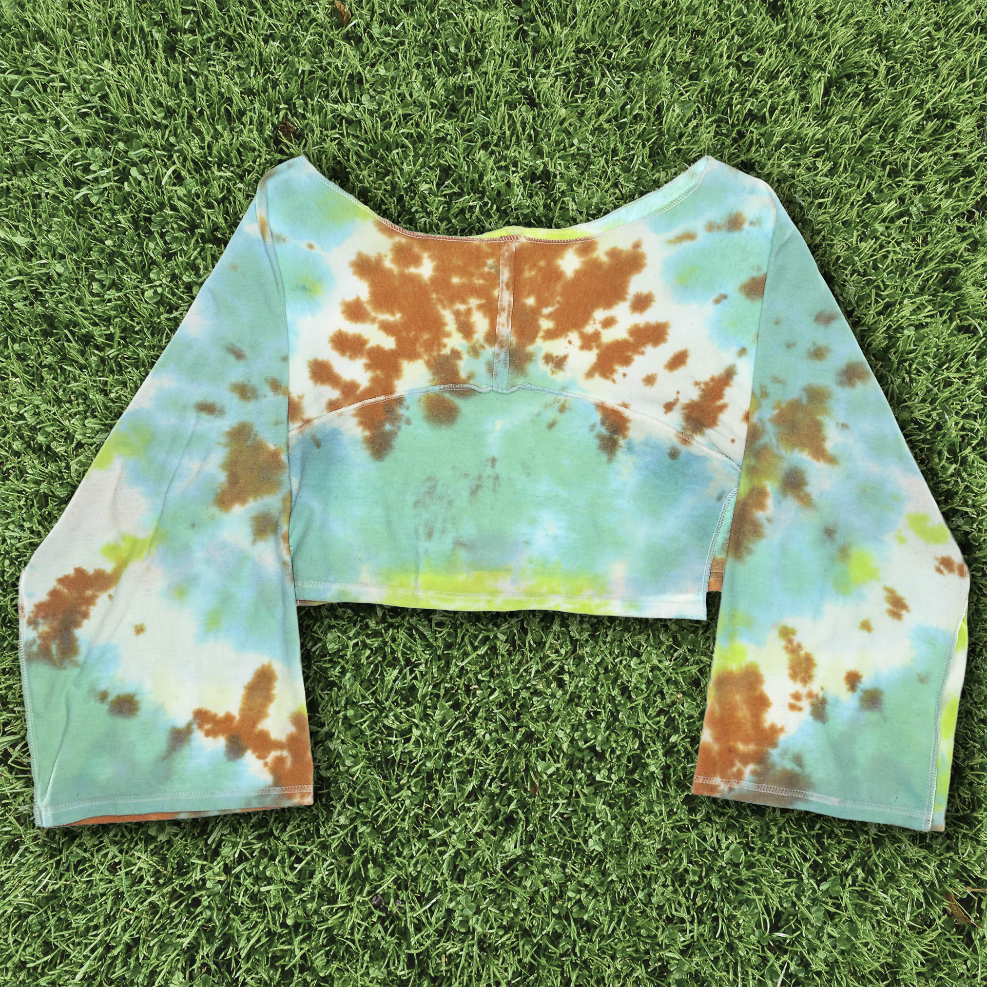 Tie Dye Reversible Crop Top