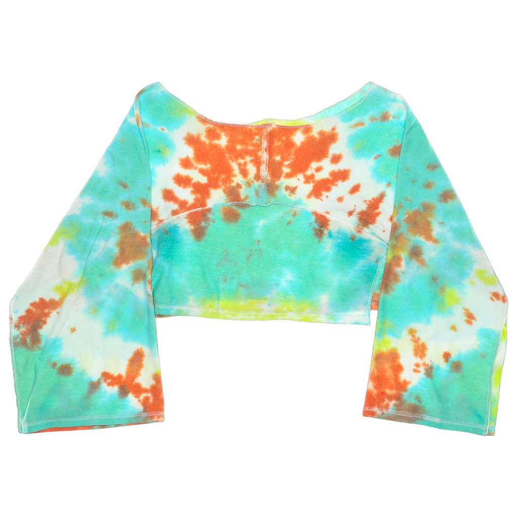Tie Dye Reversible Crop Top
