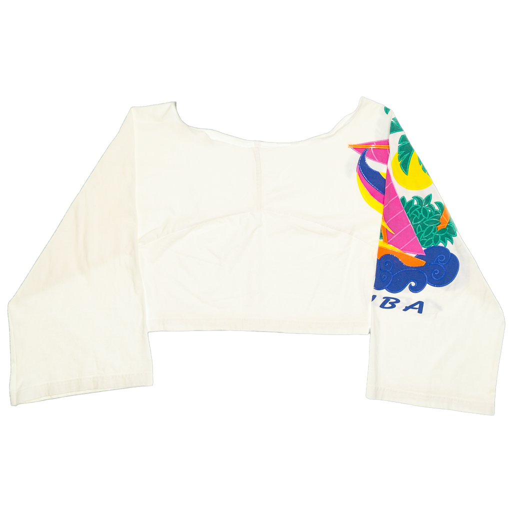 Aruba T-Shirt Reversible Crop Top