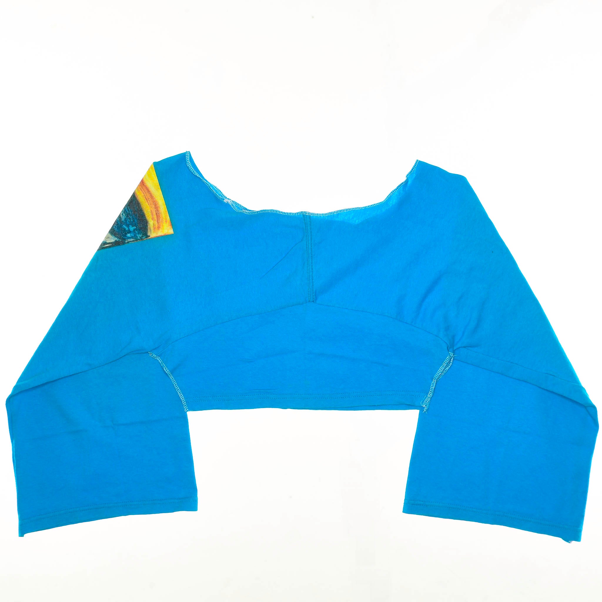 "The Scream" Zero Waste Reversible Crop Top