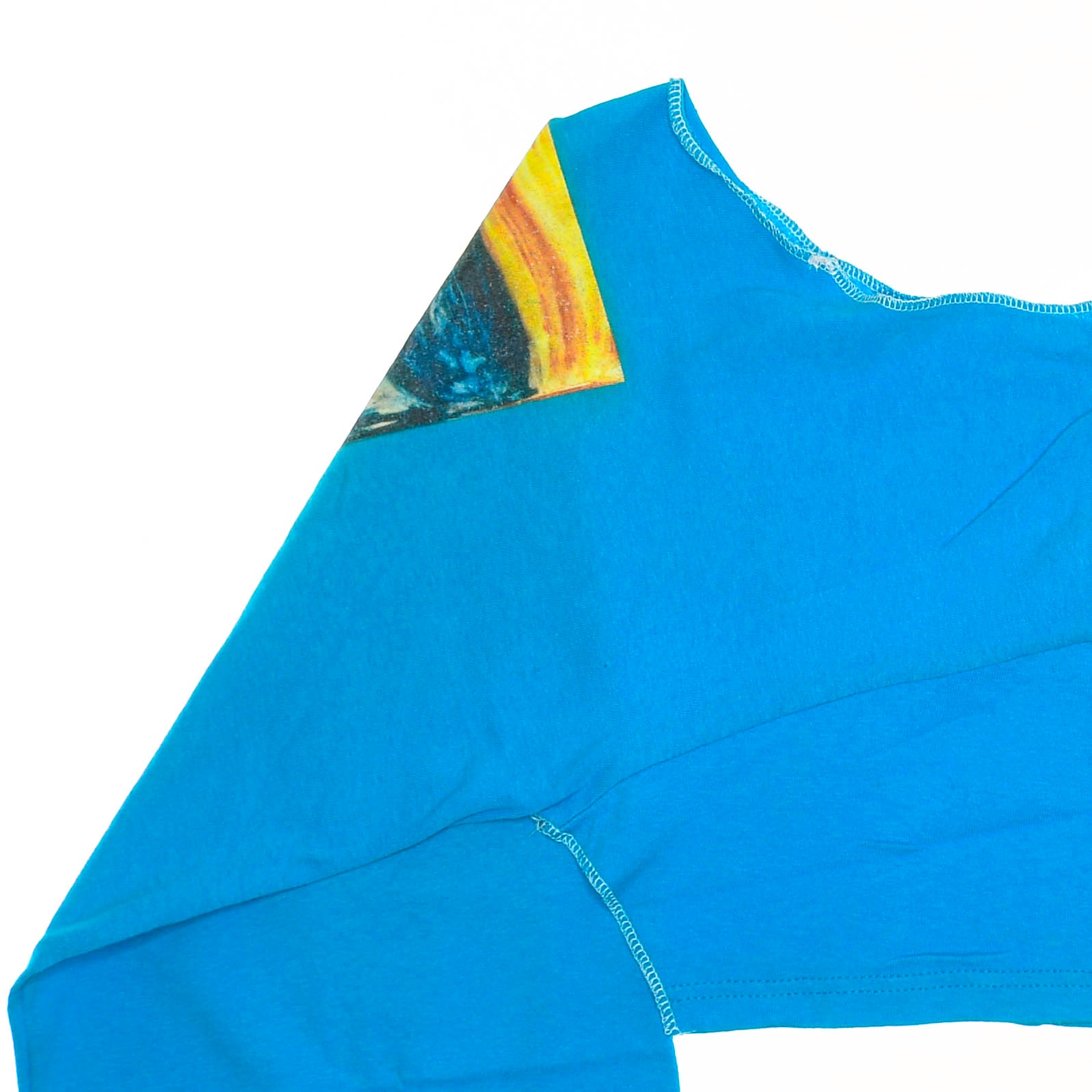 "The Scream" Zero Waste Reversible Crop Top