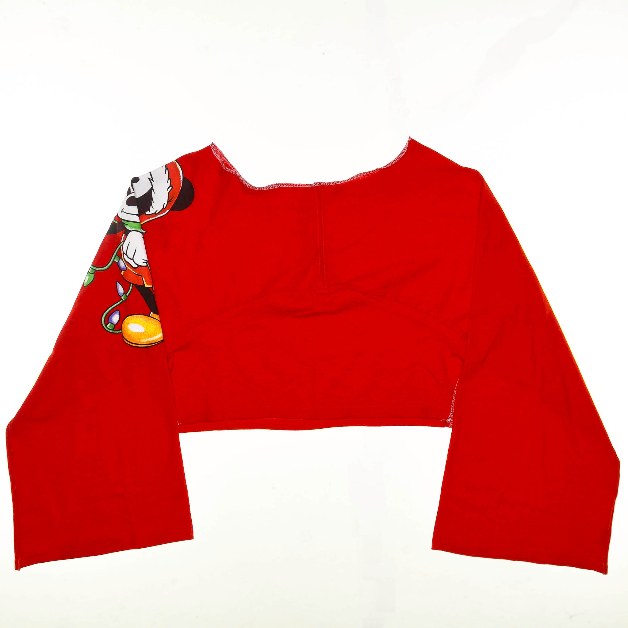 Christmas Reversible Crop Top