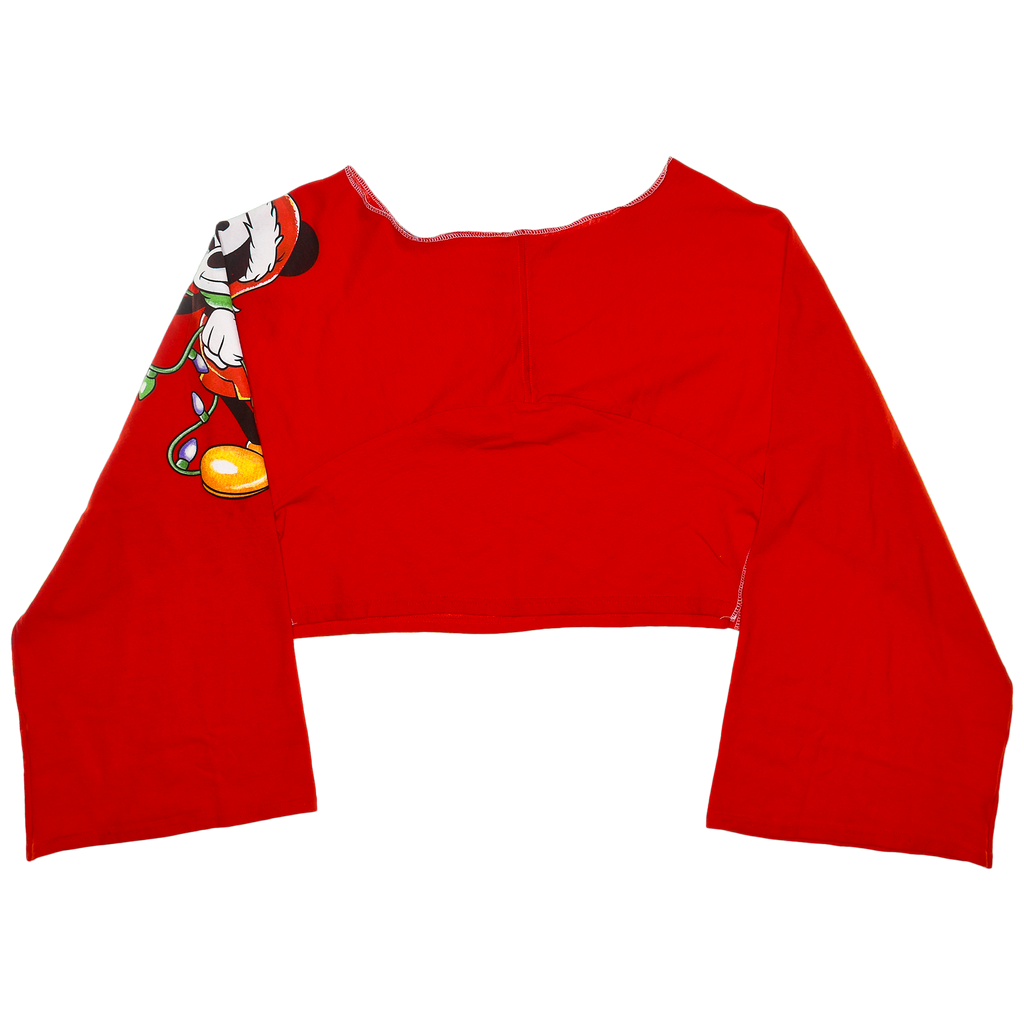 Christmas Reversible Crop Top