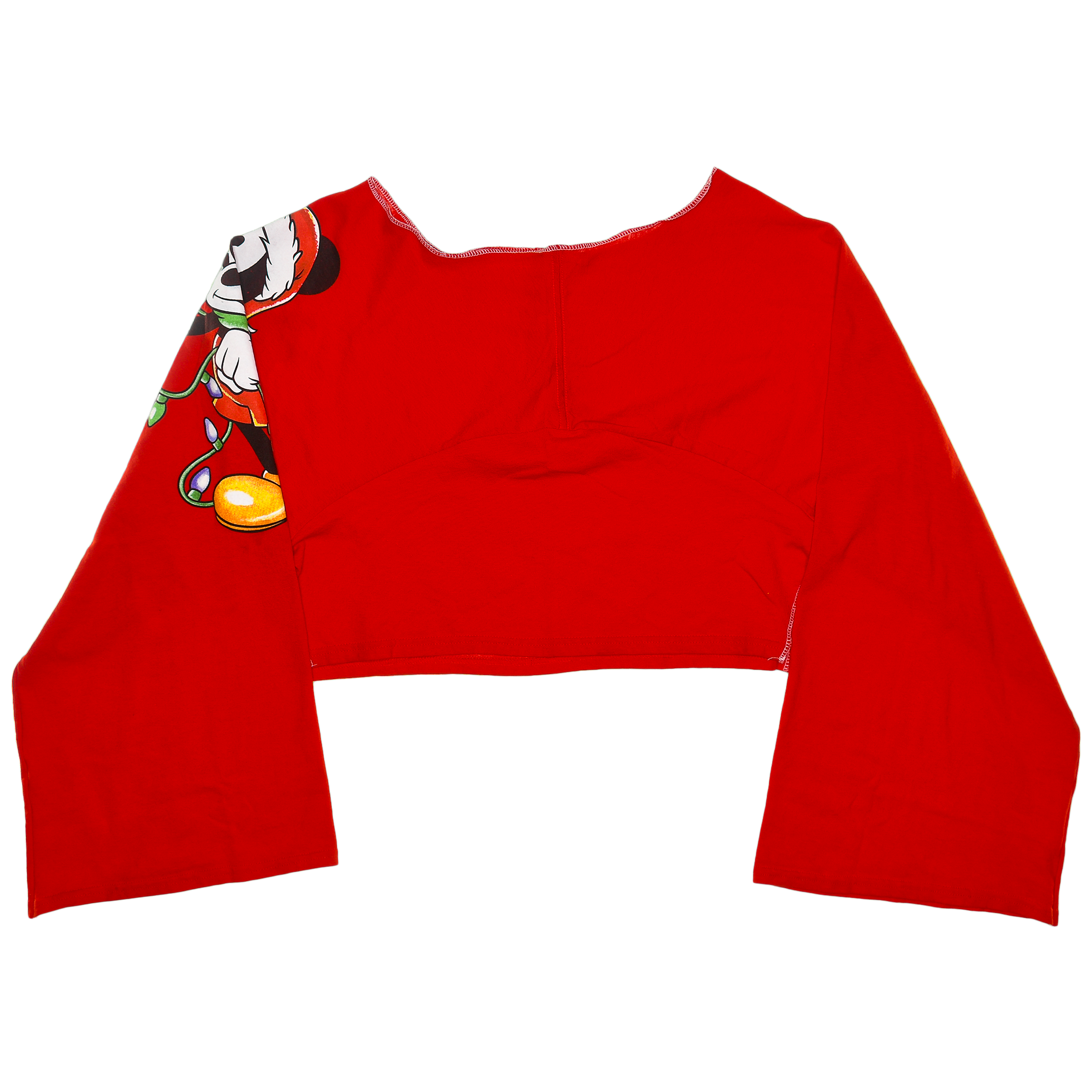 Christmas Reversible Crop Top