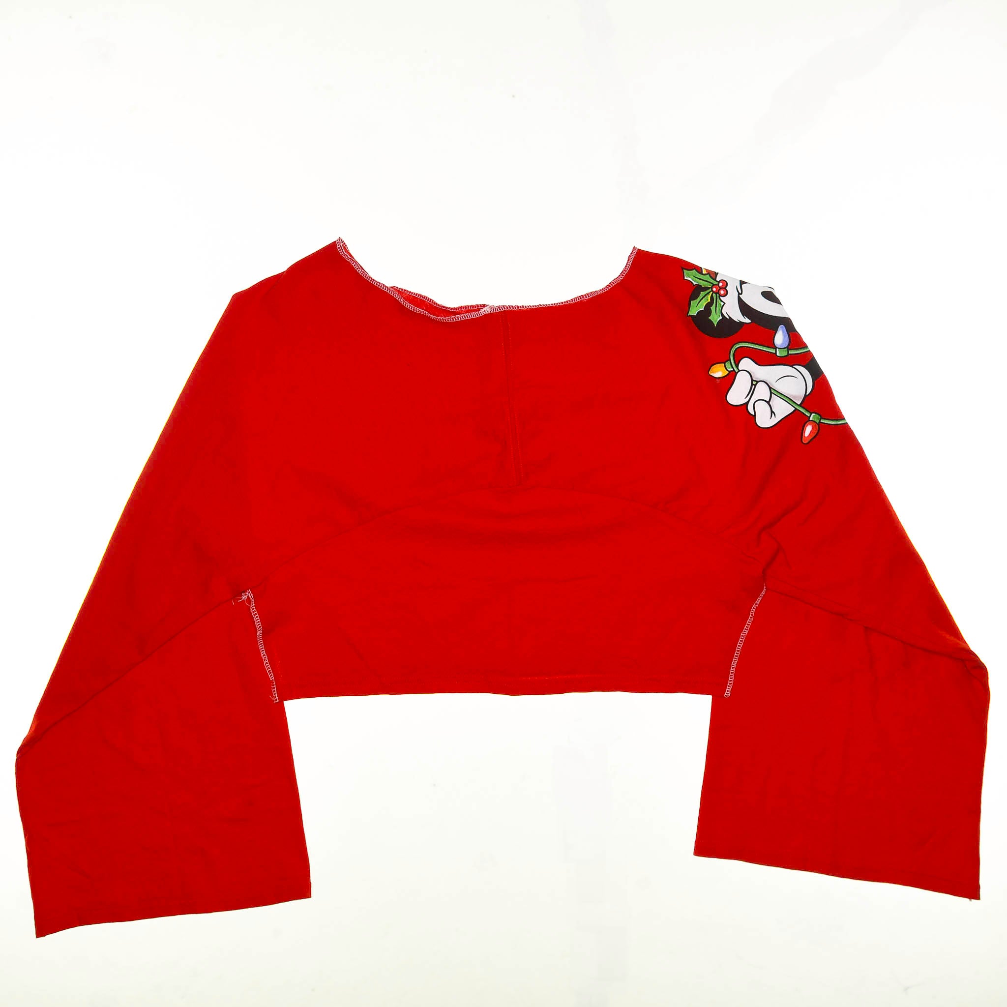 Christmas Reversible Crop Top