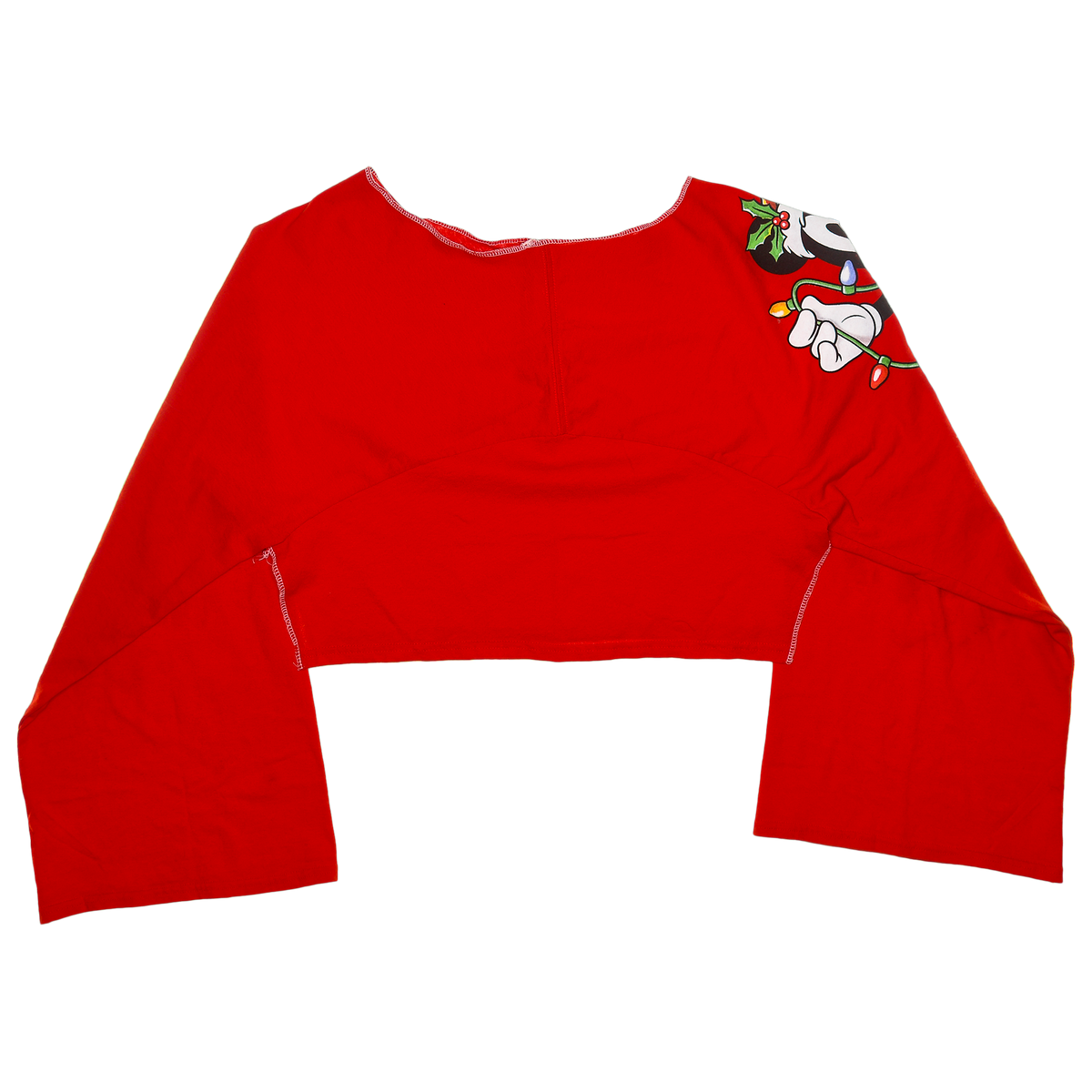 Christmas Reversible Crop Top