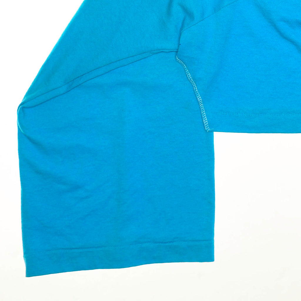 Rainbow Run Blue Reversible Crop Top