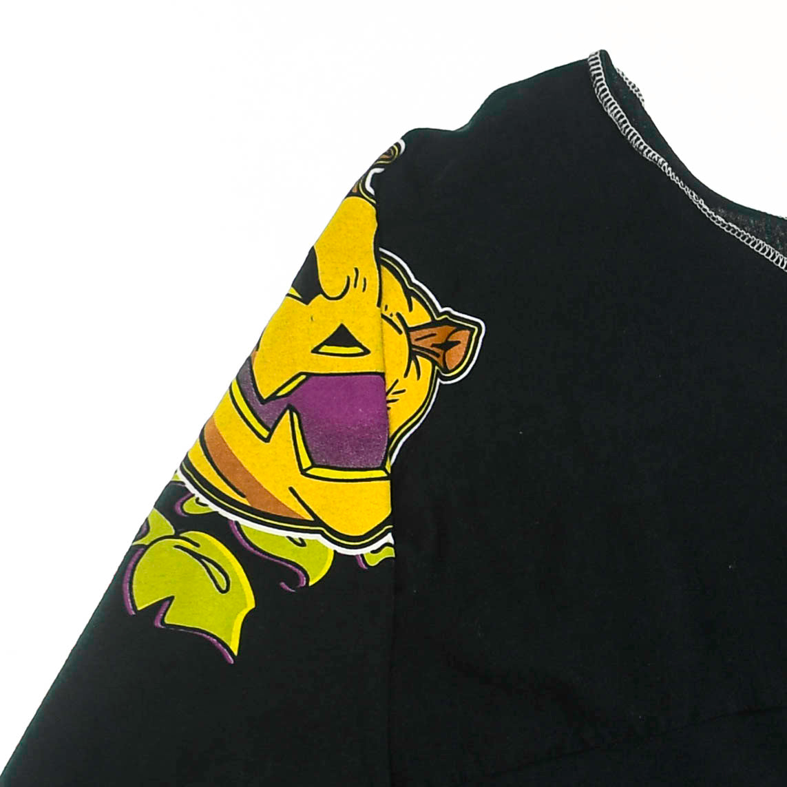 Black Jack-O-Lantern Reversible Crop Top