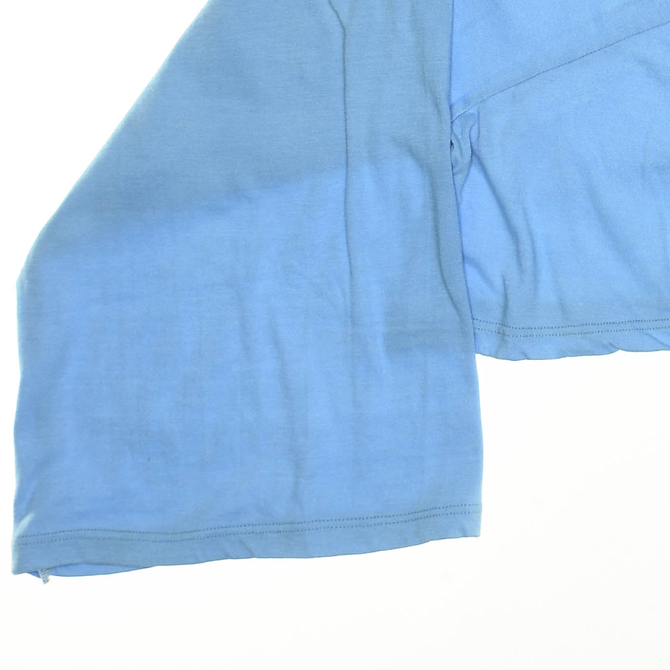 Blue Reversible Crop Top