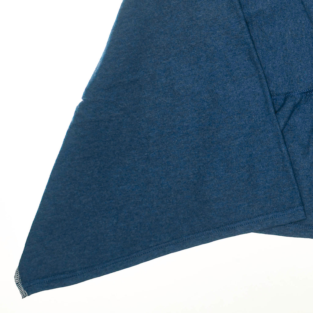 Heather Navy Reversible Crop Top
