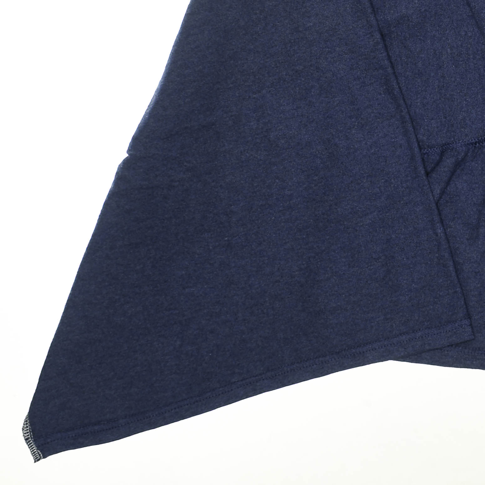 Heather Navy Reversible Crop Top