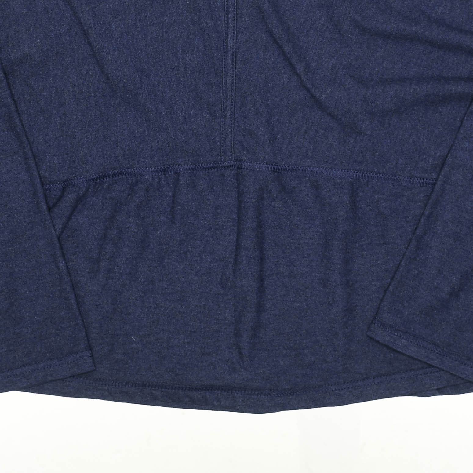 Heather Navy Reversible Crop Top