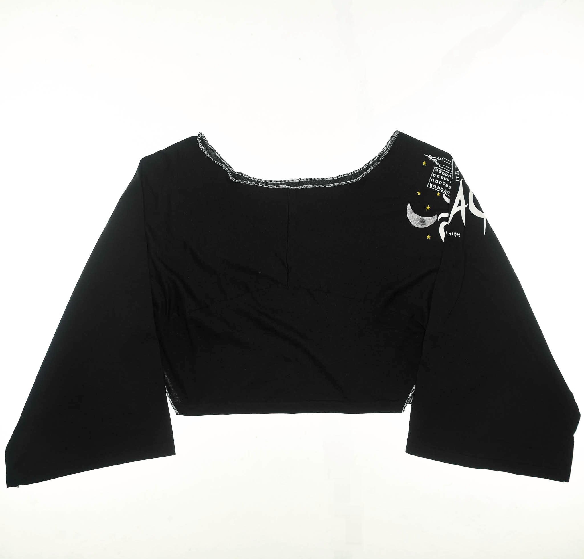 Chicago Zero Waste Reversible Crop Top
