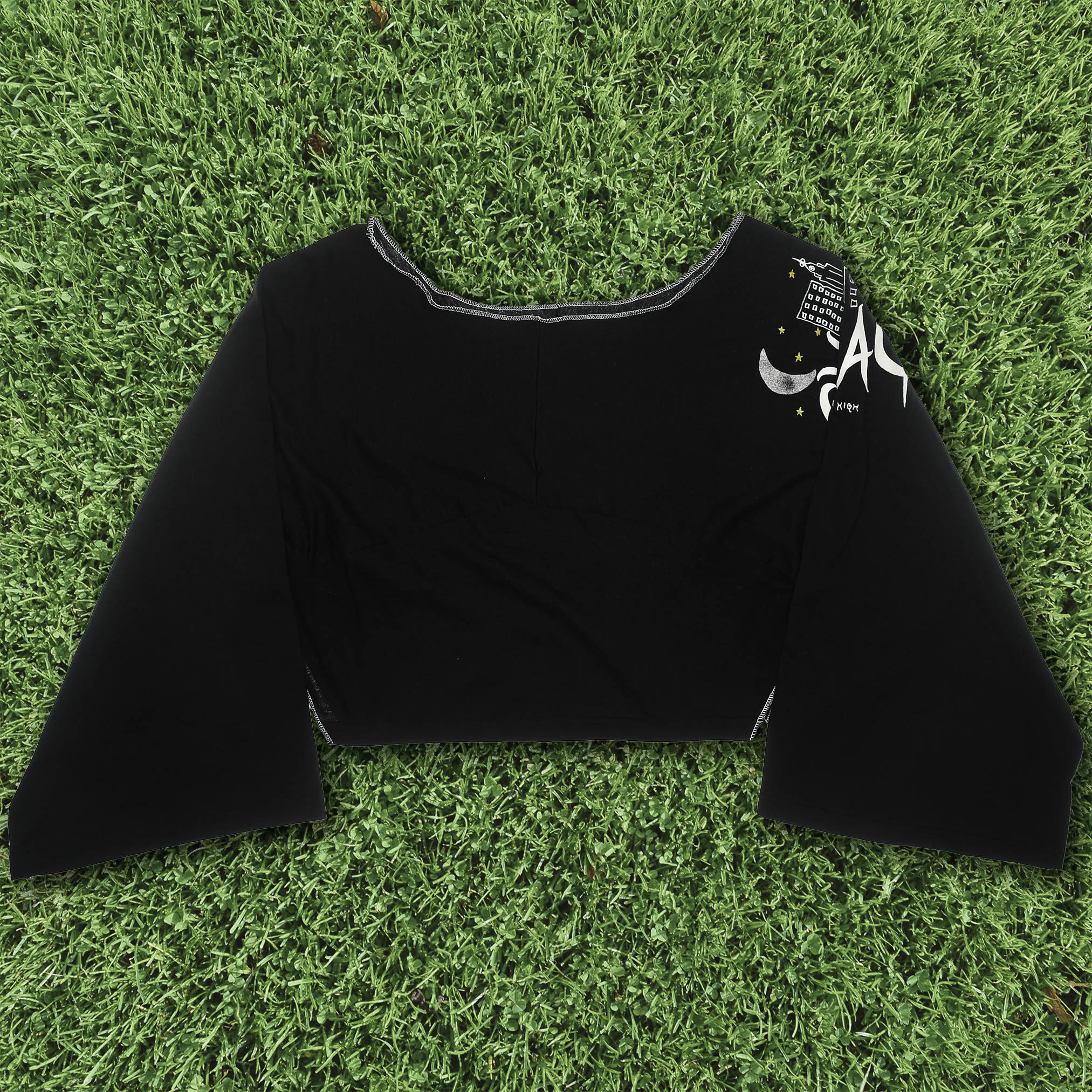 Chicago Zero Waste Reversible Crop Top