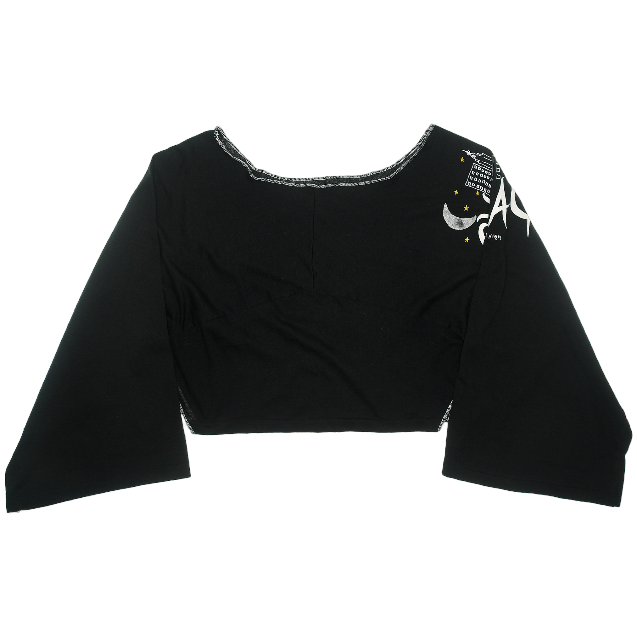 Chicago Zero Waste Reversible Crop Top