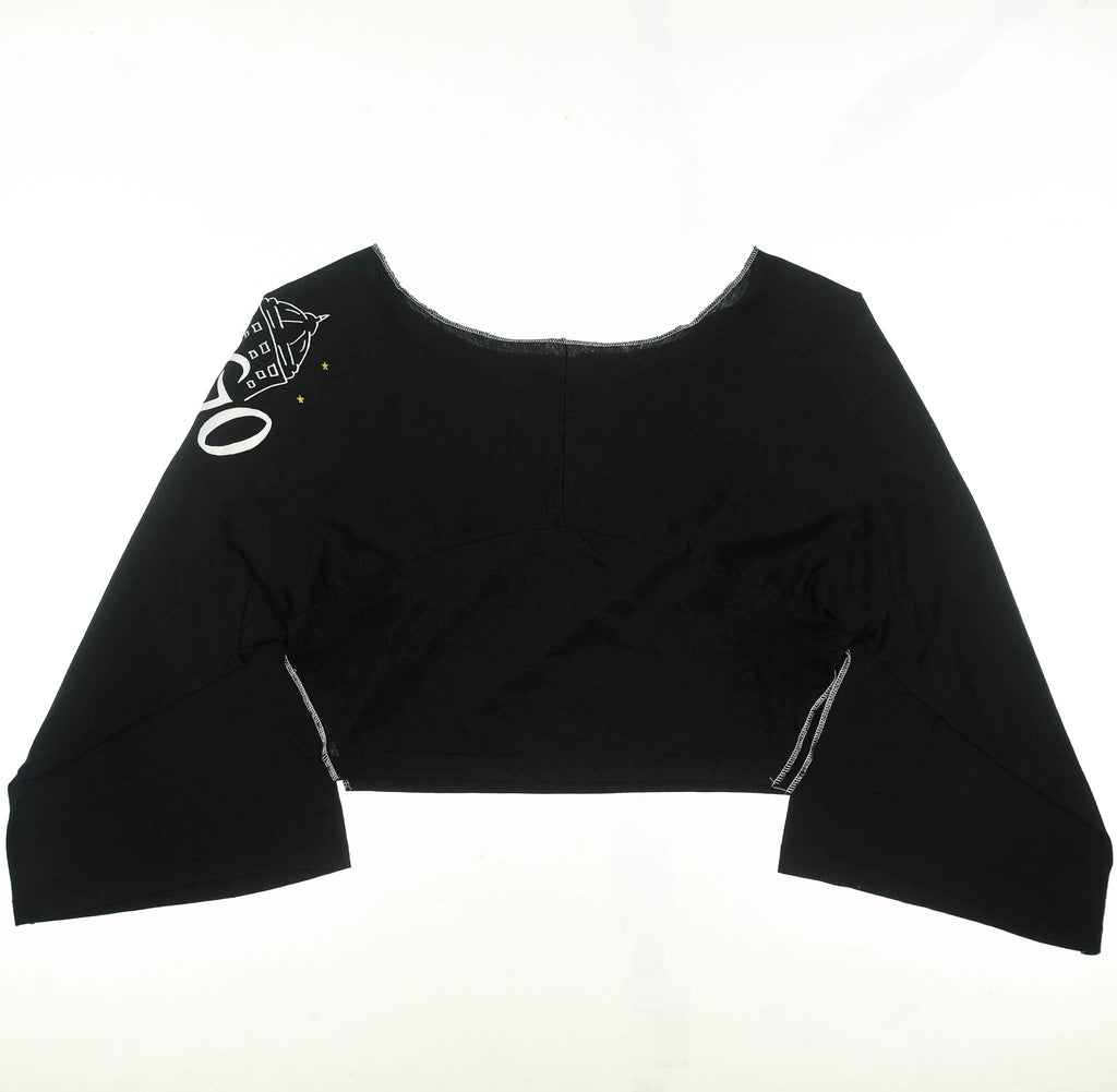 Chicago Zero Waste Reversible Crop Top