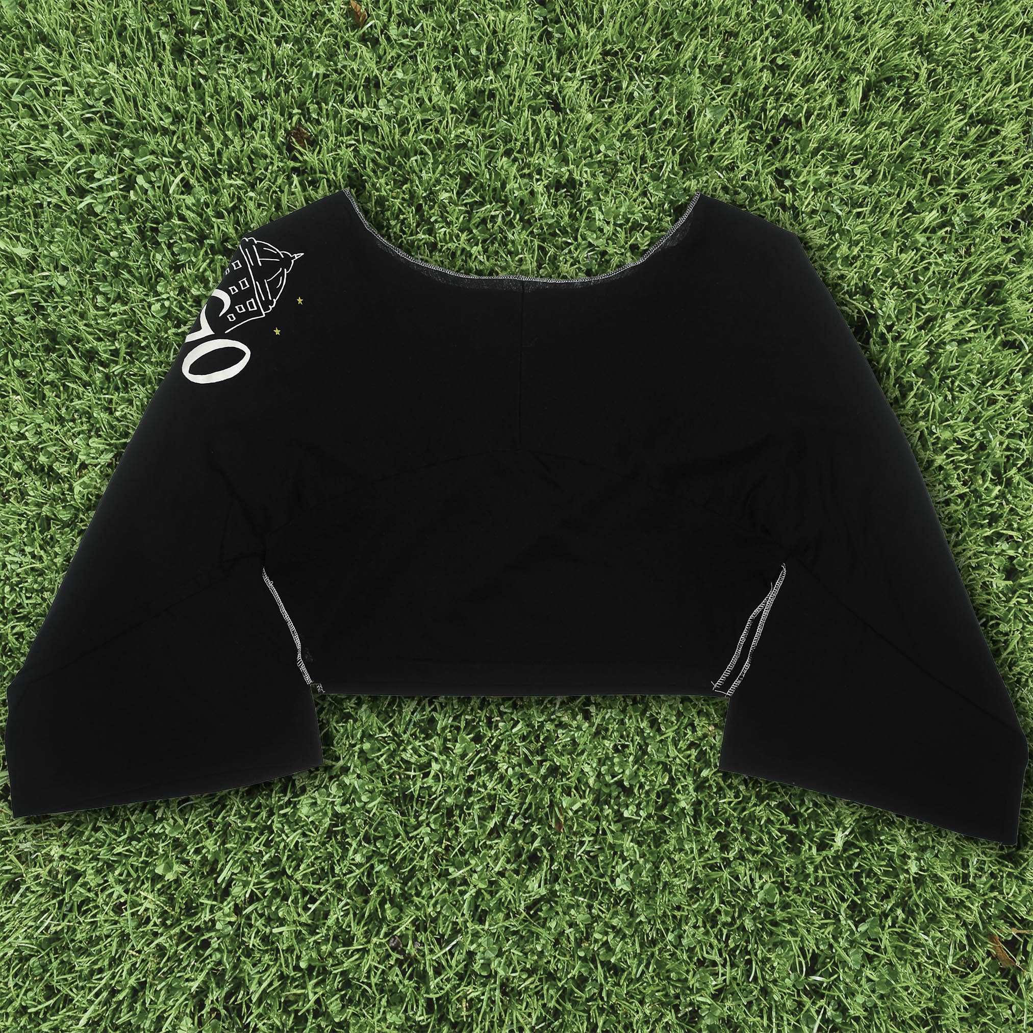 Chicago Zero Waste Reversible Crop Top
