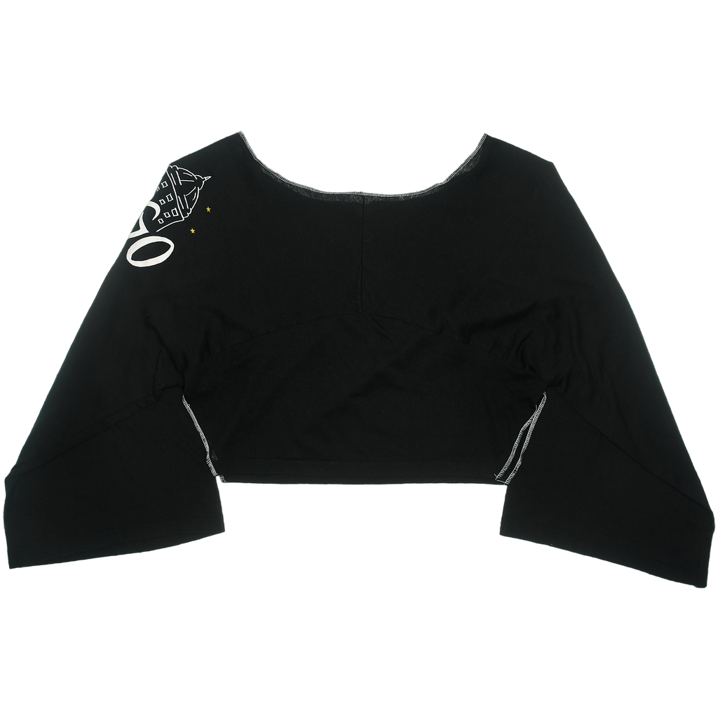 Chicago Zero Waste Reversible Crop Top