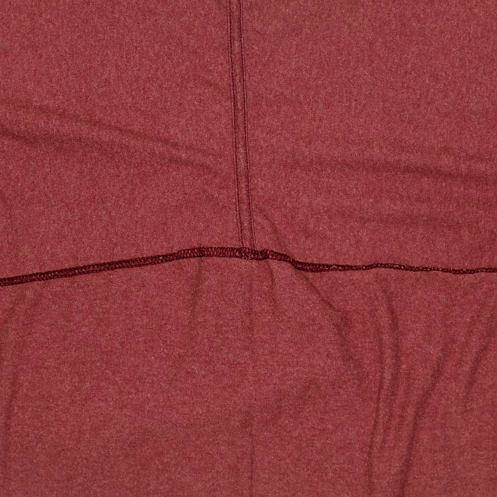Heather Red Reversible Crop Top