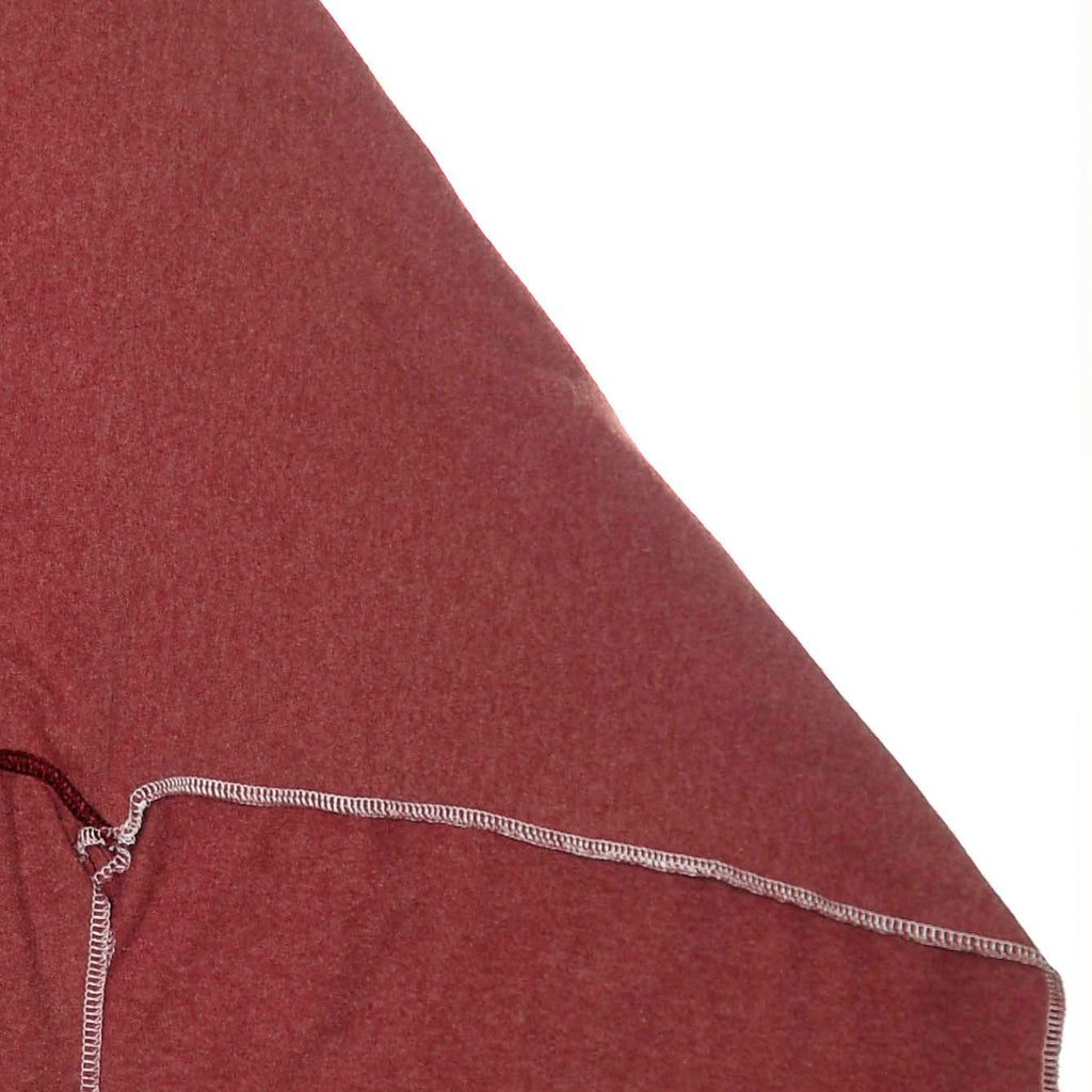 Heather Red Reversible Crop Top