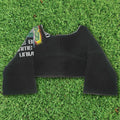 Gray Vegas Reversible Crop Top