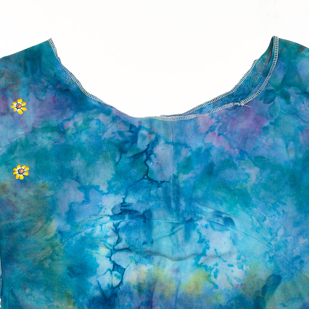 Sunflower Reversible Crop Top